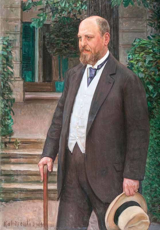 Leopold von Kalckreuth-57-Ritratto di un gentiluomo